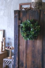 画像2: 森のクリスマスリース　M size   (2)