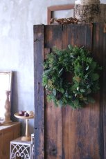 画像2: 森のクリスマスリース　L size   (2)