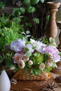 向日葵の花籠 - KANON FLOWERS カノンフラワーズ
