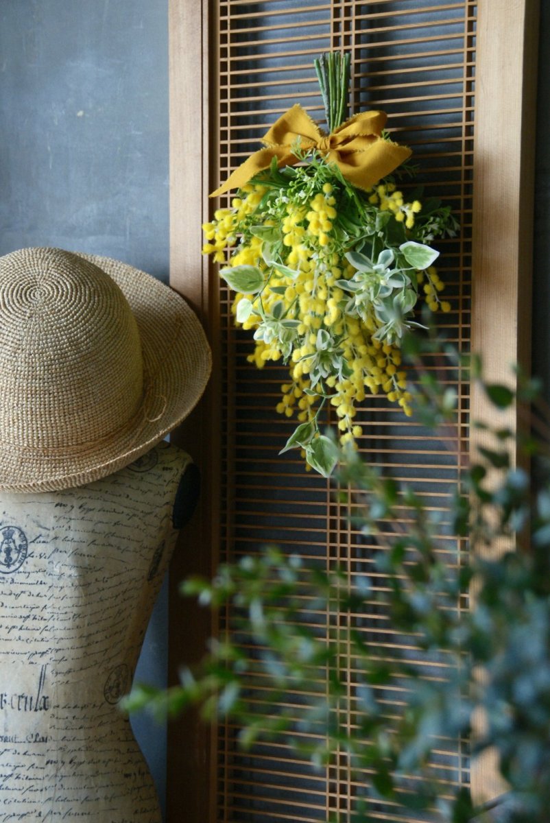 画像3: ミモザの小さなスワッグ  (3)