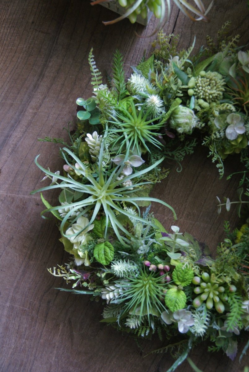 画像3: ボタニカルグリーンのリース (3)