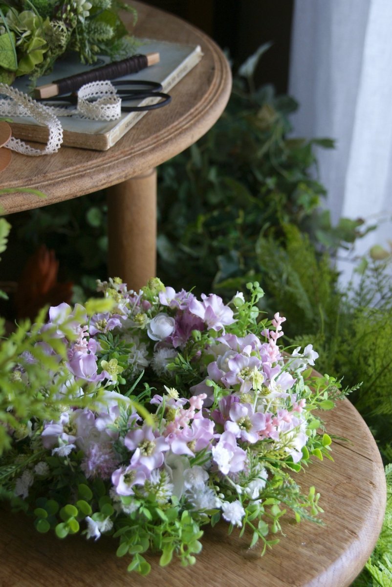 画像2: ソフトパープルのリース (2)