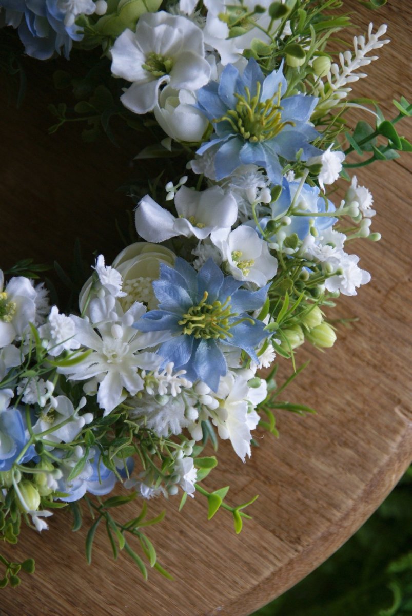 画像3: ウォーターブルーのリース (3)