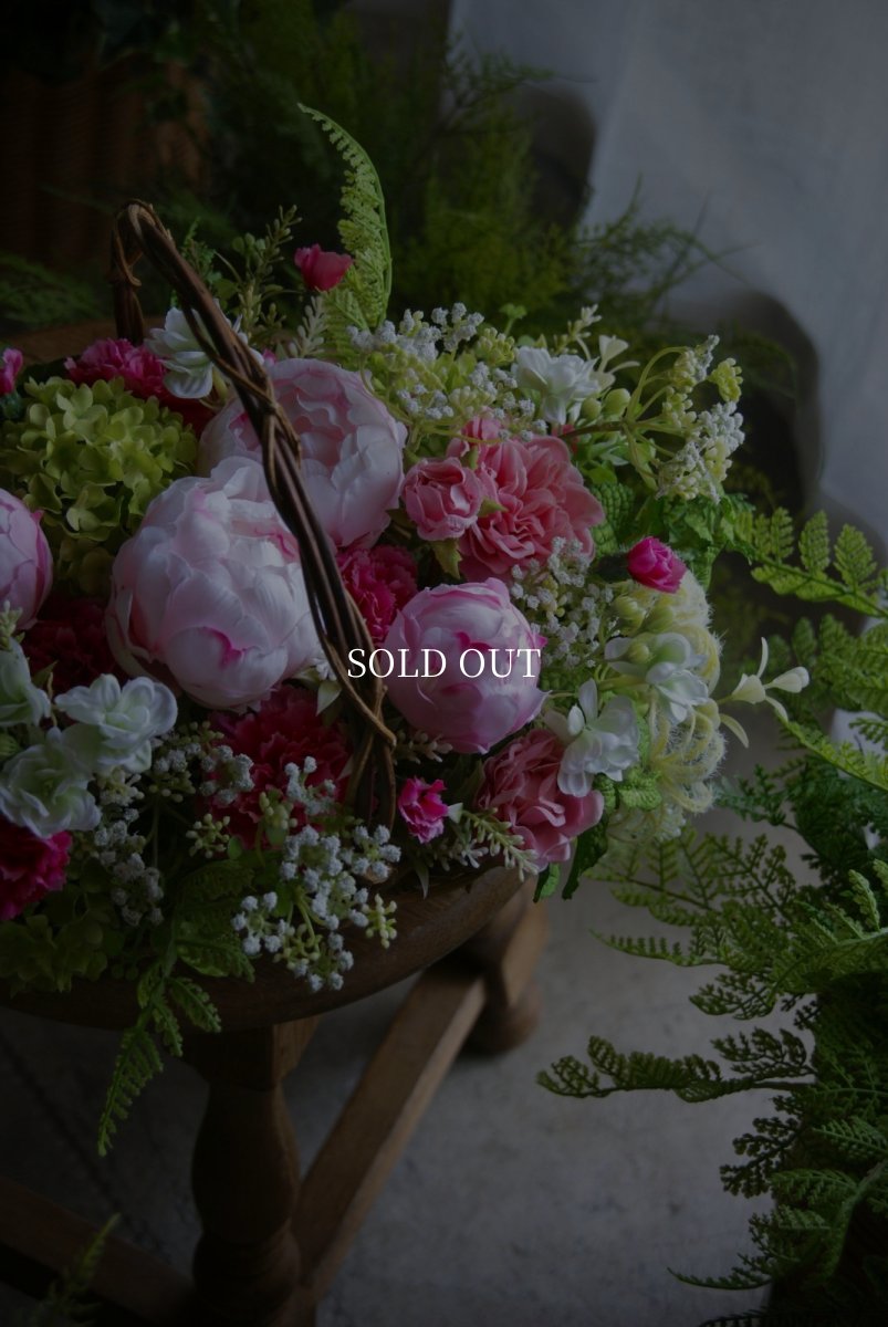 画像4: ピオニーの花籠 (4)