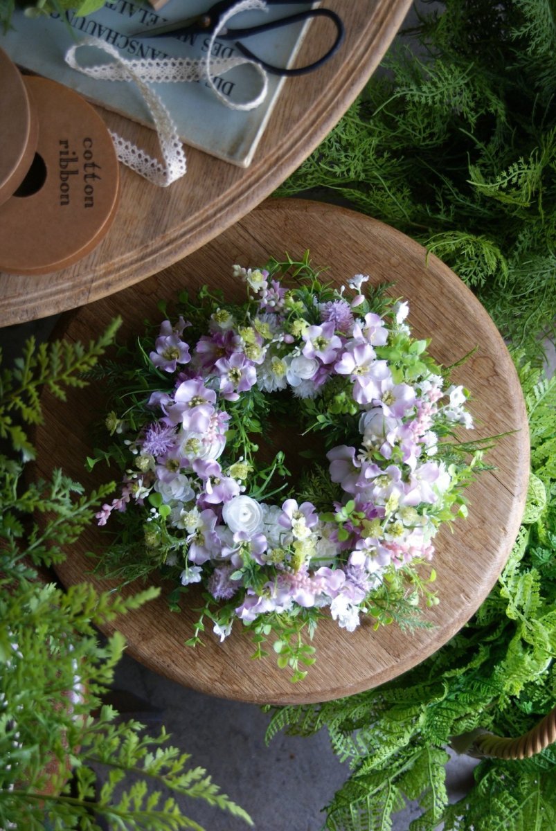 画像3: ソフトパープルのリース (3)