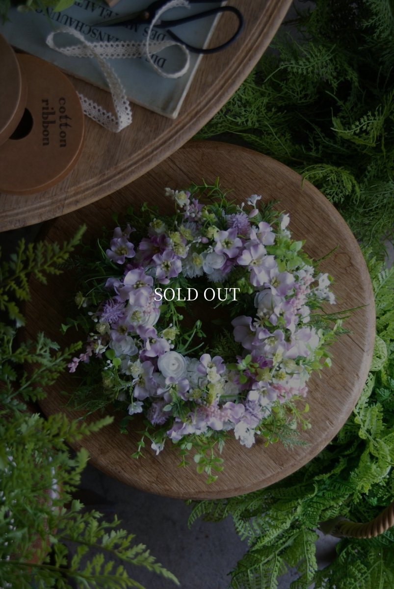 画像3: ソフトパープルのリース (3)