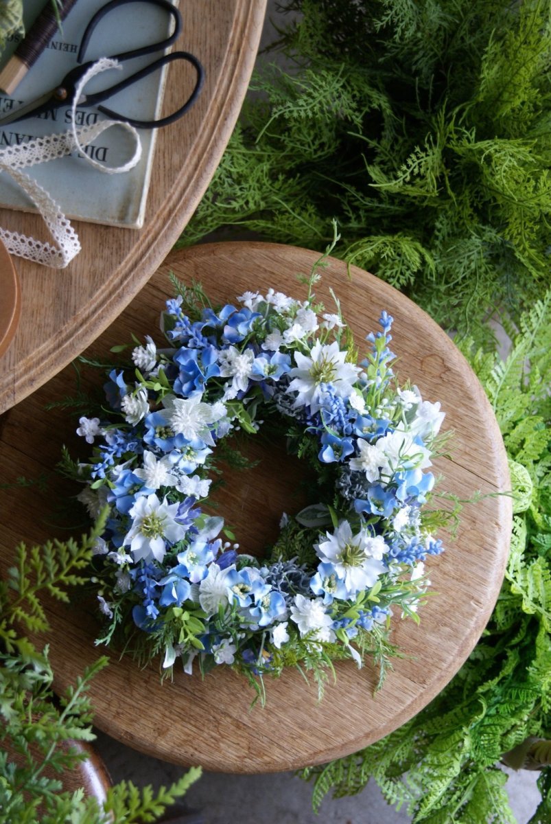 画像2: ブルーのリース (2)