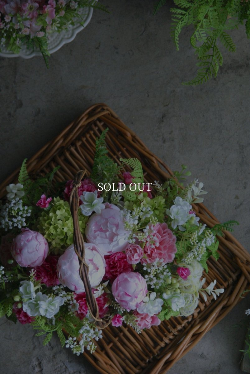 画像3: ピオニーの花籠 (3)