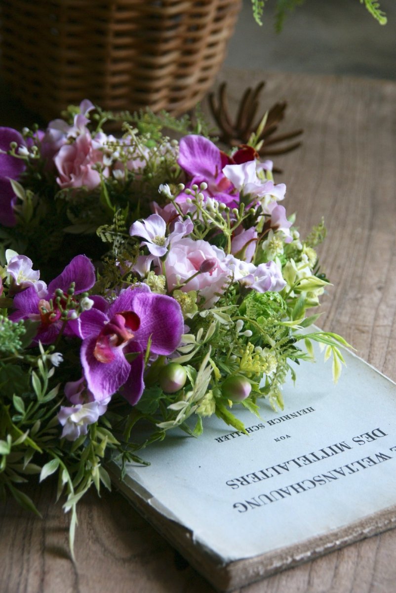 画像3: ピンクファレノのリース (3)