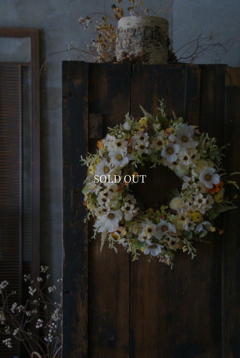 画像2: コスモスのリース Lサイズ (2)