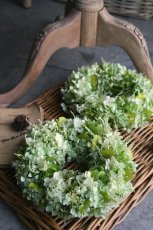 画像1: アナベルのリース 2個セット (1)