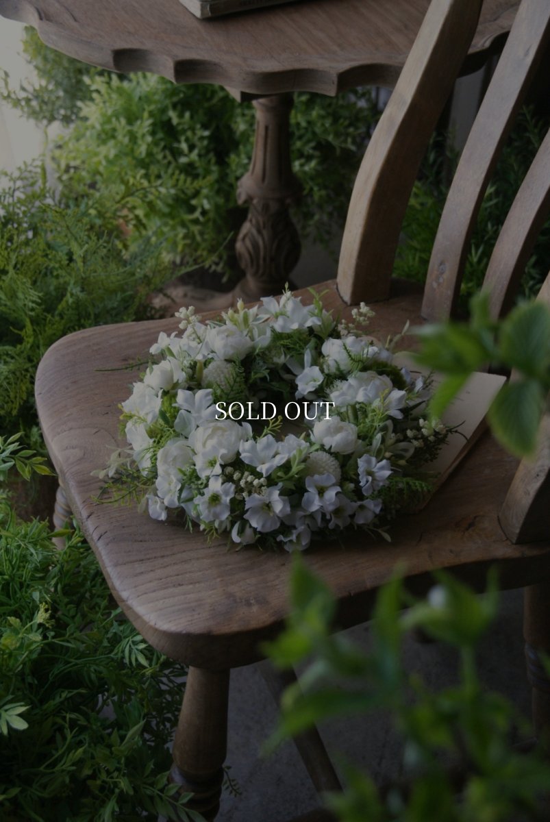 画像2: ブリリアンホワイトのリース (2)