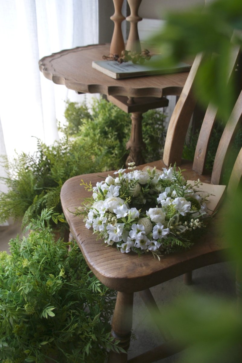 画像5: ブリリアンホワイトのリース (5)