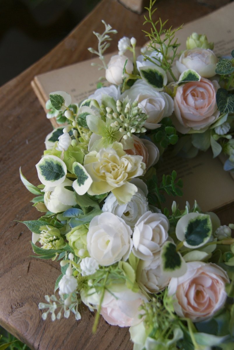 画像4: ラナンキュラスのリース (4)