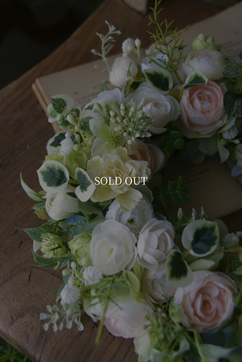 画像4: ラナンキュラスのリース (4)