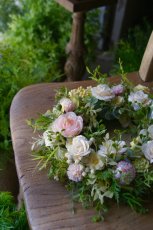 画像4: クリームピンクのリース (4)