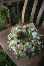 画像2: ラナンキュラスのリース (2)