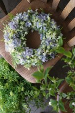画像1: 紫陽花のリース (1)