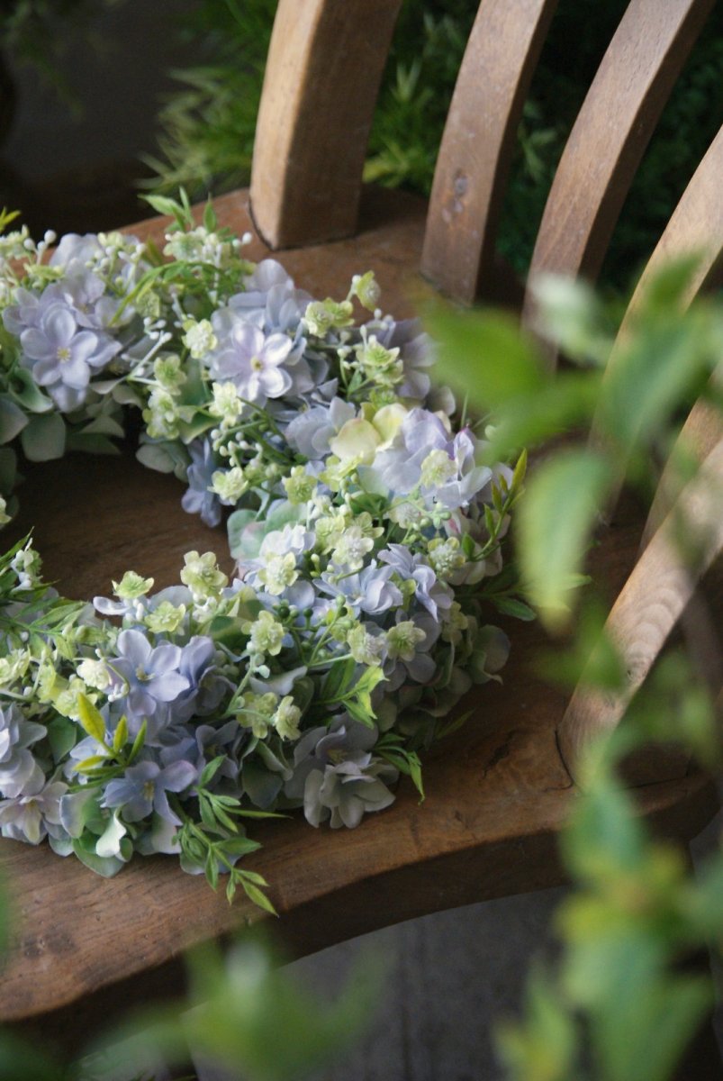 画像3: 紫陽花のリース (3)