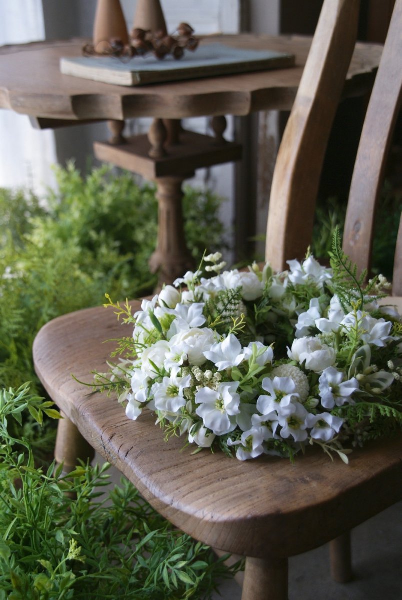 画像3: ブリリアンホワイトのリース (3)