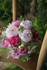 画像2: 芍薬のコンポジション Bタイプ (2)