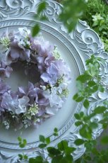 画像2: 紫陽花のリース モーブライラック (2)