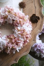 画像4: 紫陽花のリース ダスティモーブ (4)