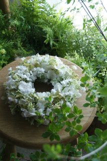 紫陽花のリース - KANON FLOWERS カノンフラワーズ