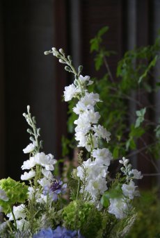 画像4: デルフィニウムの花籠 (4)